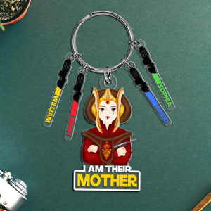 Personalized Gifts For Mom Keychain 03natn150225hg I'm Their Mother - Keychains - GoDuckee