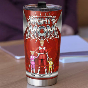 Personalized Gifts For Mighty Mom Tumbler 02TGLU210325HH - Tumbler Cup - GoDuckee