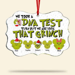 Happy Family DNA Test 02ohqn251023 Medallion Acrylic Ornament - Ornament - GoDuckee