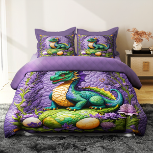 Personalized Dragon Quilt Bed Set 06hupu170125 - Blanket - GoDuckee