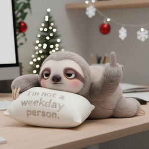 Sloth Coworker Pillow, Personalized Gifts For Coworker 02ohdt151125 - Pillow - GoDuckee
