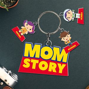 Personalized Gifts For Mom Keychain 01kaqn260225 - Keychains - GoDuckee