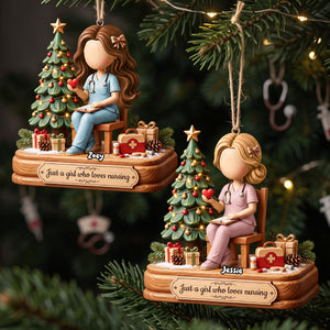 Nurse On Duty Acrylic Ornament - Personalized Christmas Gift For Nurses 02PGTA151026 - Ornament - GoDuckee