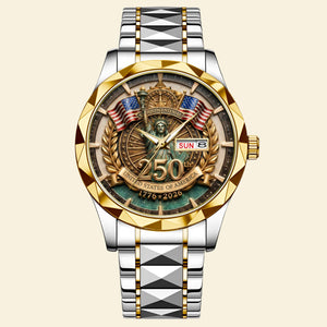 250th Anniversary Stainless Steel Men's Watch 03PAQN300126 - Men's Watch - GoDuckee