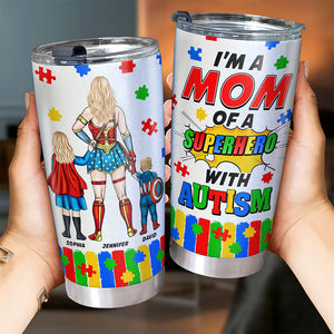 Personalized Gifts For Mom Tumbler 03kaqn240225pa Autism Awareness - Tumbler Cup - GoDuckee