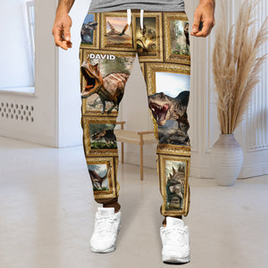 Personalized Gifts For Dinosaur Lovers Joggers Sweatpants 01qhtn271224 - Shorts and Pants - GoDuckee