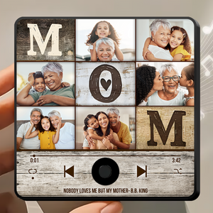 Custom Music & Photo Gifts For Mom Fridge Magnet 11xqpu271224 - Fridge Magnet - GoDuckee