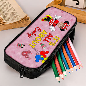Custom Photo Gifts For Kid, Cute Mouse Pencil Case 02PGDC150724 - Pencil Case - GoDuckee