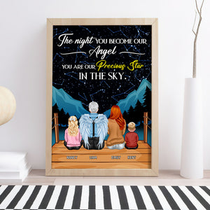 Human Memorial Gifts Canvas Print Our Precious Star - Canvas Print - GoDuckee