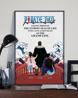 Personalized Gifts For Mom Canvas Print Pirate Mom 031TOTH210324PA - Canvas Print - GoDuckee