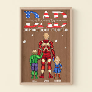 Father's Day 02NAHN250423TM Personalized Canvas Print - Poster & Canvas - GoDuckee