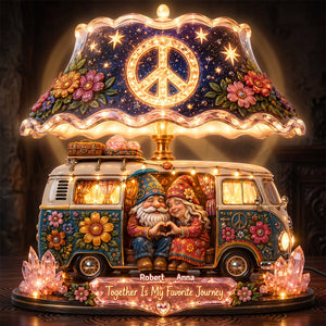 Peaceful Journey Light Box - Personalized Gifts For Couple 02padt070726 - Light Box - GoDuckee