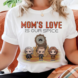 Personalized Gifts For Mom Shirt Mom's Love Is Our Spice 05katn180324 - 2D Shirts - GoDuckee