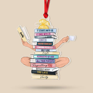 C.H Author Book Collection Acrylic Custom Shape Ornament 02nahn091123 - Ornament - GoDuckee