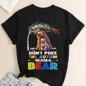 Personalized Gifts For Mom Shirt Autism Mama Bear 01OHMH070325 - Shirts - GoDuckee