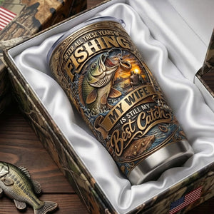Best Fishing Couple Tumbler - Personalized Gifts For Couple 03TYQN100326