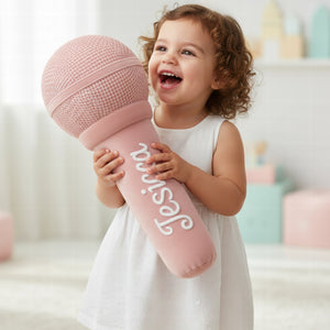 Adorable Karaoke Singing Mic Pillow - Personalized Gifts For Family Members 06HYQN211125 - Pillow - GoDuckee