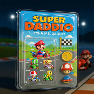 Super Daddio Acrylic Plaque Personalized Gifts For Dad 02TGDT290425 - Shaped Plaques - GoDuckee