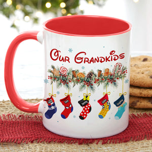 Grandma's Little Grandkid Socks 01natn301023 Personalized Accent Mug - Coffee Mug - GoDuckee