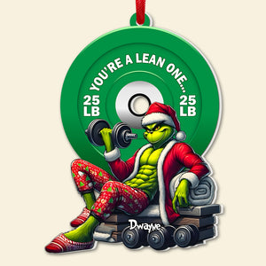 Personalized Ornaments, Gifts For Gym Lovers, Unique Christmas Gifts, Christmas Tree Decorations, 03hupo251123 - Ornament - GoDuckee