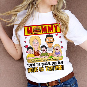 Personalized Gifts For Mom Shirt Mommy Burger 01DTDT110325HG - Shirts - GoDuckee