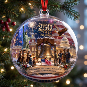 Glory Year Acrylic Christmas Ornament, Personalized Gifts For Patriots 03qhlu310826
