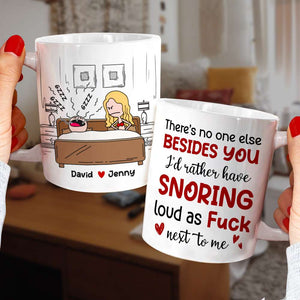 There's No One Else Besides You - Personalized Couple Mug- Gift For Funny Couple - Coffee Mug - GoDuckee