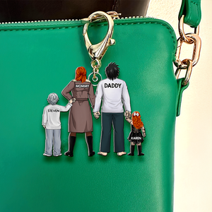 Personalized Gifts For Family Keychain 05qhhu240225hg - Keychains - GoDuckee