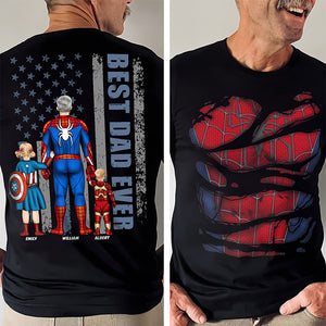 Best Dad Ever Shirt For Dad - Personalized Gifts For Father 021ACQN180325PA - Shirts - GoDuckee