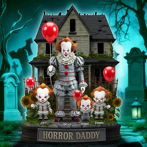 Horror Daddy Acrylic Plaque - Personalized Gift For Dad 02QHLU030525 - Shaped Plaques - GoDuckee