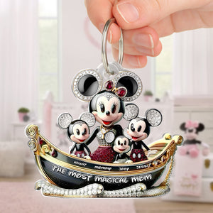 Mom Keychain - Personalized Gifts For Mom Keychain 02TGLU180425 - Keychains - GoDuckee