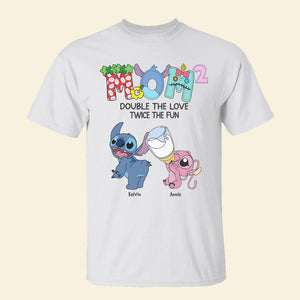Personalized Gifts For Mom Shirt Double The Love Twice The Fun 04QHHN230324 - 2D Shirts - GoDuckee