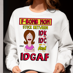 Personalized Gifts For Mom Shirt 03topu070325hg F-Bomb Mom - Shirts - GoDuckee