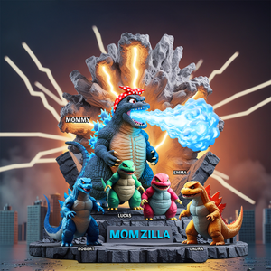 Personalized Gifts For Mom Acrylic Plaque Queen Power Mom 02QHPU150425 - Shaped Plaques - GoDuckee