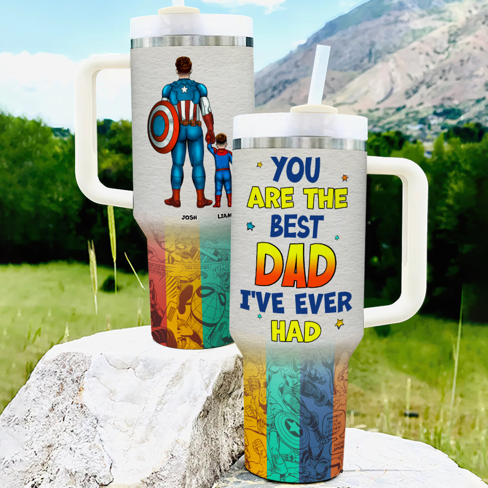 Personalized Gifts For Dad Tumbler 02qhpu060524pa Father's Day Gift - Tumbler Cups - GoDuckee