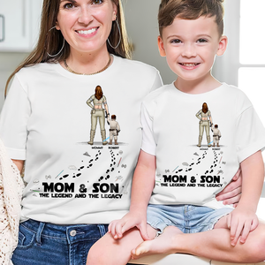 Galaxy Mom Shirt - Personalized Gifts For Mom 05qhpu140425hg - Shirts - GoDuckee