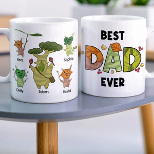 Best Dad Ever 06naqn020623 Personalized Coffee Mug - Coffee Mug - GoDuckee