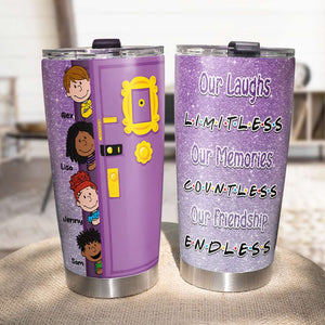 Personalized Gifts For Friends Tumbler 20oz 03XQMH160125HH - Tumbler Cup - GoDuckee