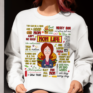 Personalized Gifts For Mom Shirt Mom Life 02hupu150225hg - Shirts - GoDuckee