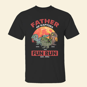 Father Of Raptors, Personalized Shirt 01huhn220523 - Shirts - GoDuckee