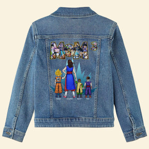 Personalized Gifts For Mom Denim Jacket The Best Mom 04QHQN010424HH - Denim Jacket - GoDuckee