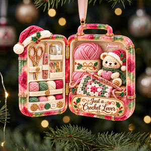 Handmade Craft Acrylic Ornament - Personalized Gifts For Crochet Lovers 01tota141026 - Ornament - GoDuckee