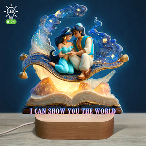 Desert Princess LED Light - Personalized Gifts For Couple 01tgqn070525 - Led Night Light - GoDuckee