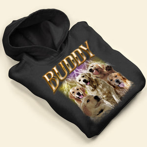 Custom Vintage Bootleg Shirt, Personalized Shirt, Halloween Gifts For Dod Lovers, GRER2005-03HUPO110923 - Shirts - GoDuckee