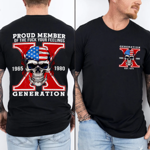Custom Year Generation X Shirt 152acxx260824 - Shirts - GoDuckee