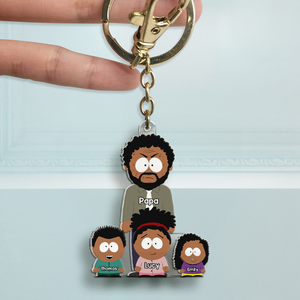 Dad Keychain - Personalized Gifts For Dad 03QHHU160525HG - Keychains - GoDuckee