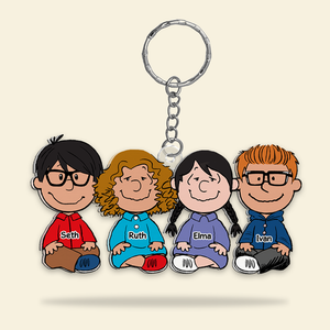 Personalized Gifts For Friends Keychain 04QHHU150124HH - Keychains - GoDuckee