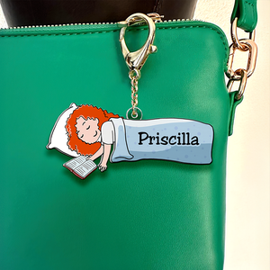 Personalized Gifts For Book Lover Keychain 04QHHU220125HH - Keychains - GoDuckee