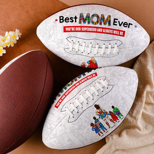 Personalized Gift For Mom American Football Mother's Day Super Mom 01ACHU030425PA - American Football - GoDuckee