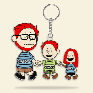 Personalized Gifts For Family Keychain 06QHHU150125HH - Keychains - GoDuckee